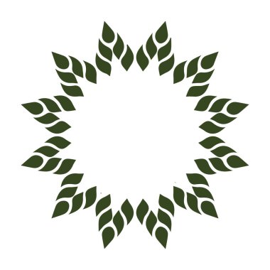 Güzel çiçek sanatı ve mandala vektör tasarımı