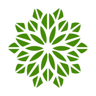 Güzel çiçek sanatı ve mandala vektör tasarımı