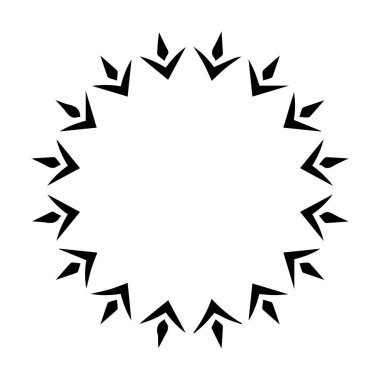 Güzel çiçek sanatı ve mandala vektör tasarımı