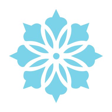 Güzel çiçek sanatı ve mandala vektör tasarımı