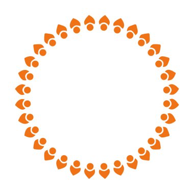 Güzel çiçek sanatı ve mandala vektör tasarımı