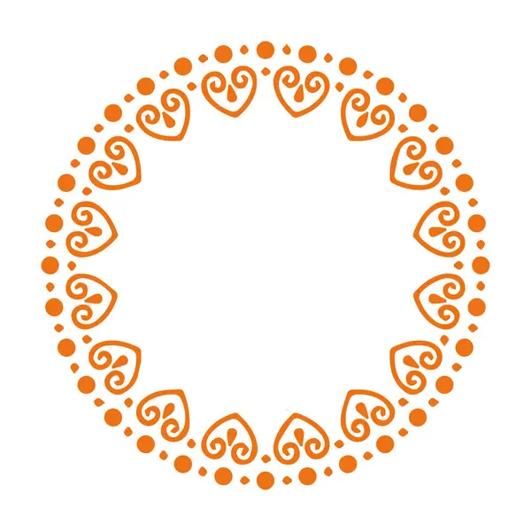 Güzel çiçek sanatı ve mandala vektör tasarımı