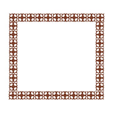 Güzel çiçek sanatı ve mandala vektör tasarımı