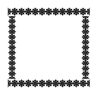 Güzel çiçek sanatı ve mandala vektör tasarımı