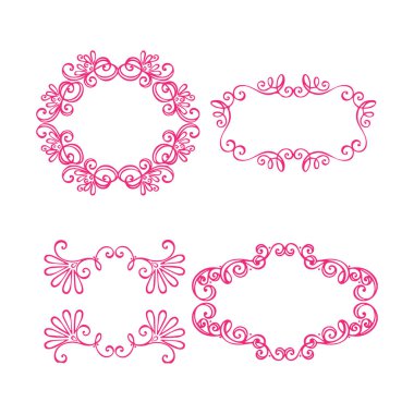 Güzel çiçek sanatı ve mandala vektör tasarımı