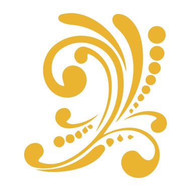 Güzel çiçek sanatı ve mandala vektör tasarımı