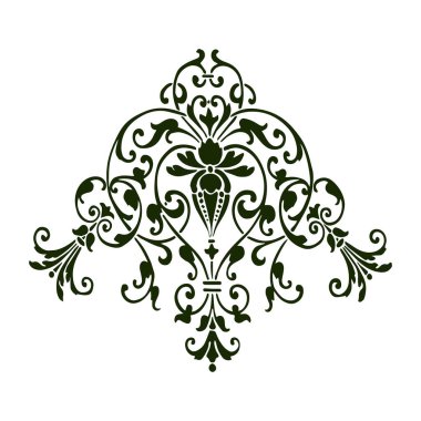 Güzel çiçek sanatı ve mandala vektör tasarımı