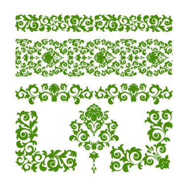 Güzel çiçek sanatı ve mandala vektör tasarımı