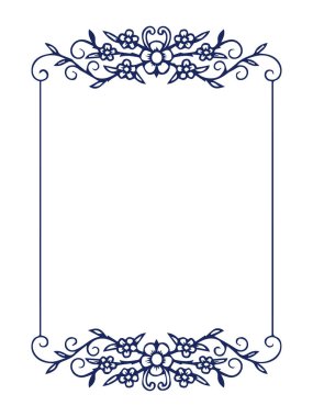 Güzel çiçek sanatı ve mandala vektör tasarımı