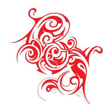 Güzel çiçek sanatı ve mandala vektör tasarımı