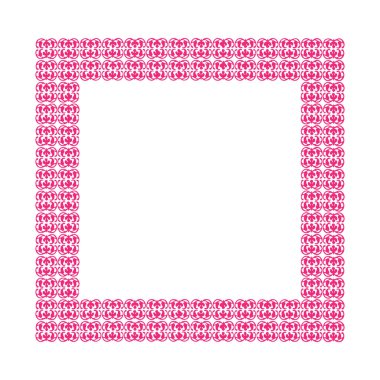 Güzel çiçek sanatı ve mandala vektör tasarımı