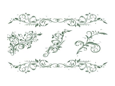 Güzel çiçek sanatı ve mandala vektör tasarımı