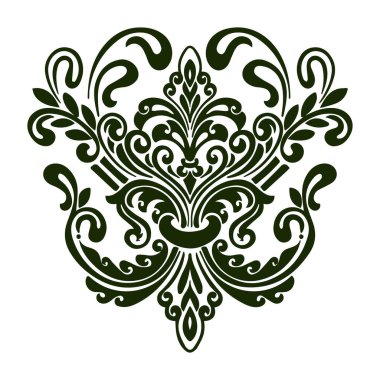 Güzel çiçek sanatı ve mandala vektör tasarımı