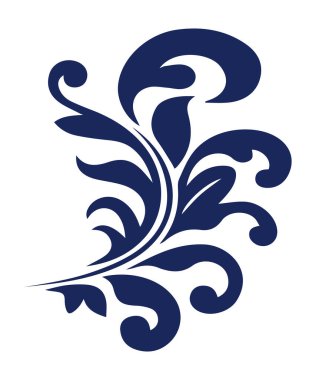 Güzel çiçek sanatı ve mandala vektör tasarımı