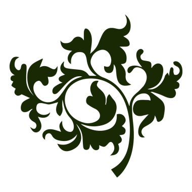 Güzel çiçek sanatı ve mandala vektör tasarımı