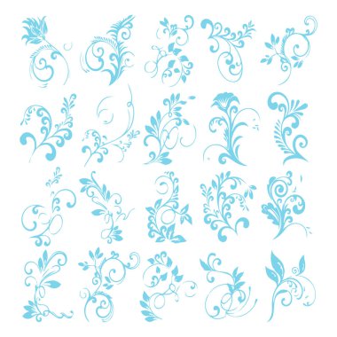 Güzel çiçek sanatı ve mandala vektör tasarımı