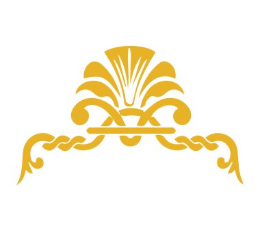 Güzel çiçek sanatı ve mandala vektör tasarımı