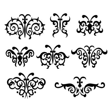 Güzel çiçek sanatı ve mandala vektör tasarımı