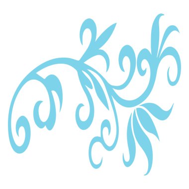 Güzel çiçek sanatı ve mandala vektör tasarımı