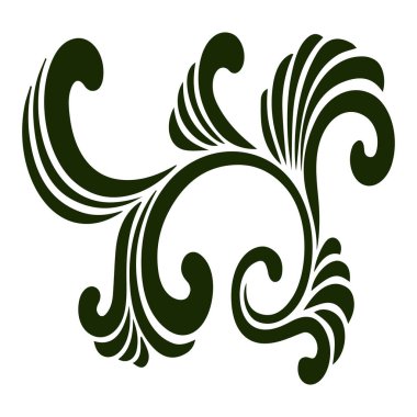 Güzel çiçek sanatı ve mandala vektör tasarımı