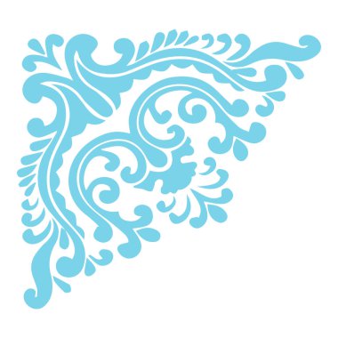 Güzel çiçek sanatı ve mandala vektör tasarımı