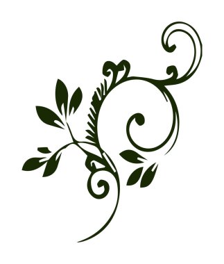 Güzel çiçek sanatı ve mandala vektör tasarımı