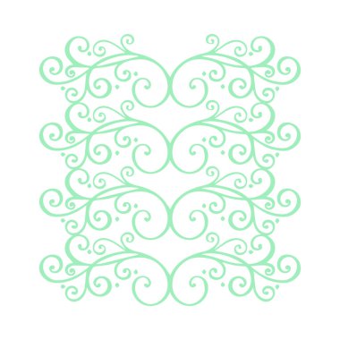 Güzel çiçek sanatı ve mandala vektör tasarımı