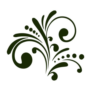 Güzel çiçek sanatı ve mandala vektör tasarımı