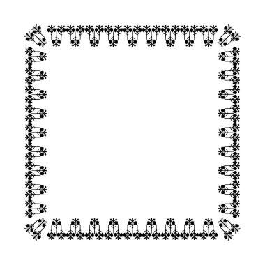 Güzel çiçek sanatı ve mandala vektör tasarımı