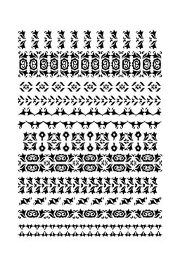 Güzel çiçek sanatı ve mandala vektör tasarımı