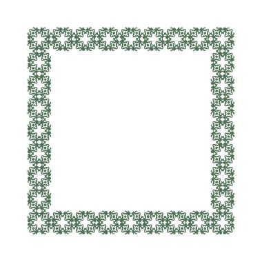 Güzel çiçek sanatı ve mandala vektör tasarımı