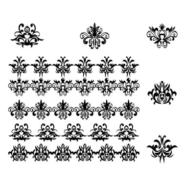 Güzel çiçek sanatı ve mandala vektör tasarımı