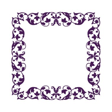 Güzel çiçek sanatı ve mandala vektör tasarımı