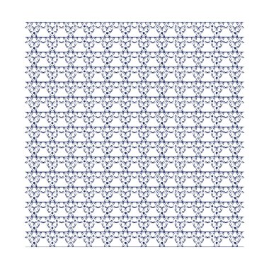 Güzel çiçek sanatı ve mandala vektör tasarımı