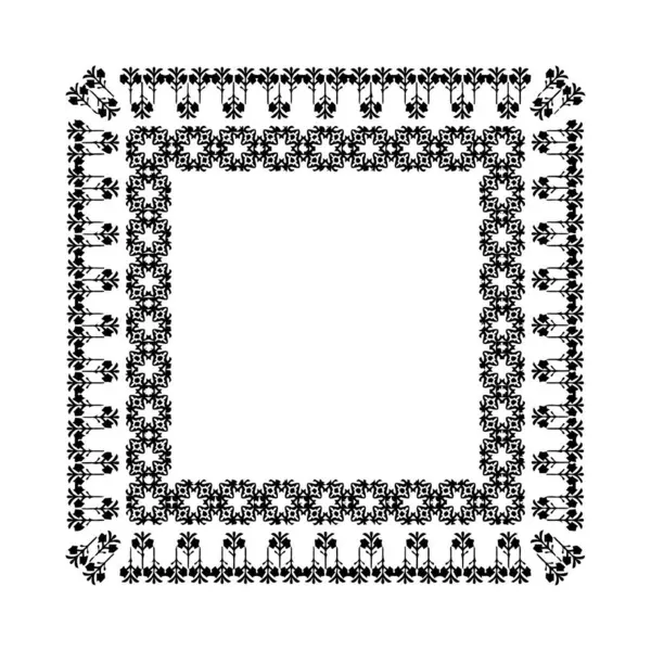 Güzel çiçek sanatı ve mandala vektör tasarımı