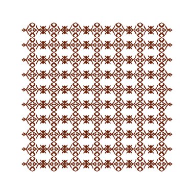 Güzel çiçek sanatı ve mandala vektör tasarımı