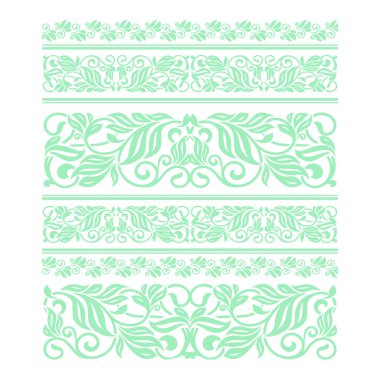 Güzel çiçek sanatı ve mandala vektör tasarımı