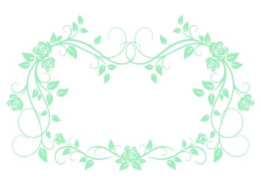 Güzel çiçek sanatı ve mandala vektör tasarımı