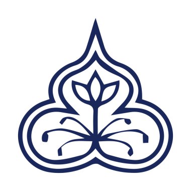 Güzel çiçek sanatı ve mandala vektör tasarımı