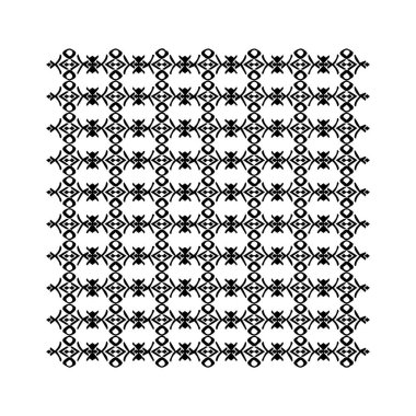 Güzel çiçek sanatı ve mandala vektör tasarımı