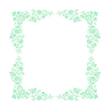 Güzel çiçek sanatı ve mandala vektör tasarımı