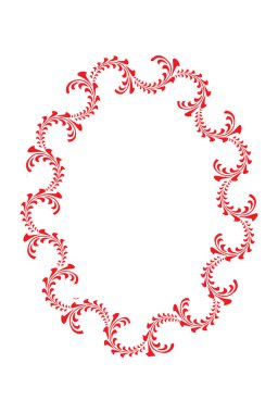 Güzel çiçek sanatı ve mandala vektör tasarımı