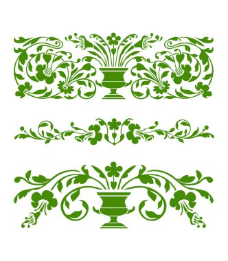 Güzel çiçek sanatı ve mandala vektör tasarımı