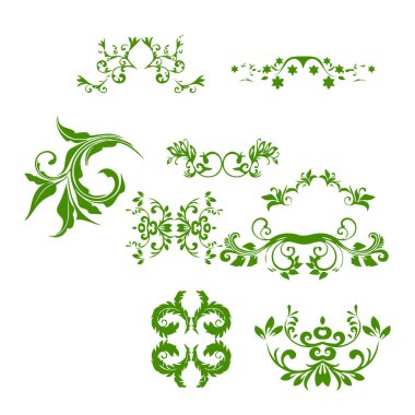 Güzel çiçek sanatı ve mandala vektör tasarımı