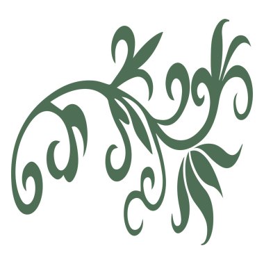 Güzel çiçek sanatı ve mandala vektör tasarımı