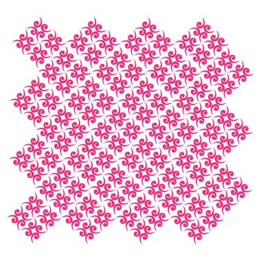 Güzel çiçek sanatı ve mandala vektör tasarımı