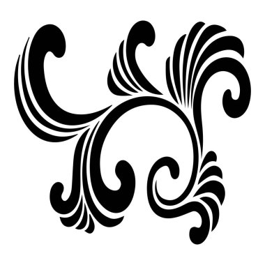 Güzel çiçek sanatı ve mandala vektör tasarımı