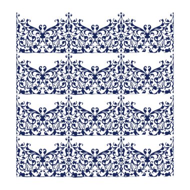 Güzel çiçek sanatı ve mandala vektör tasarımı