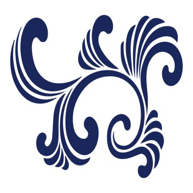 Güzel çiçek sanatı ve mandala vektör tasarımı