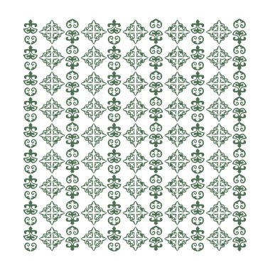 Güzel çiçek sanatı ve mandala vektör tasarımı